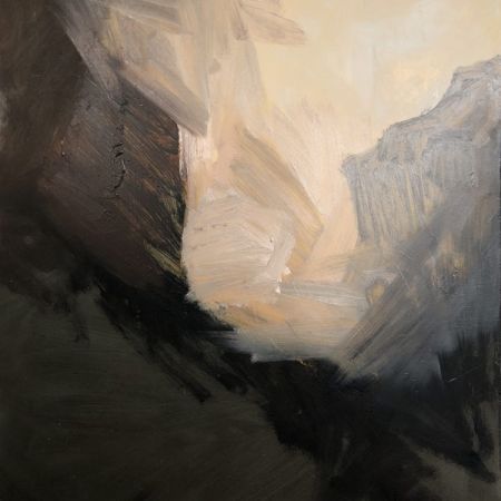 2011/Julie_Corbet-Oil_on_board-Chasm-50x40