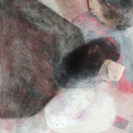 2011/Julie_Corbet-Oil_on_board-Rock_Study_Red-60x50